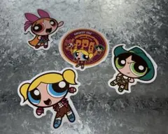 パワーパフガールズ シールセット 4枚