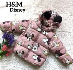 H&M Disney【ミニー】【フード取外し可】中綿ジャケット