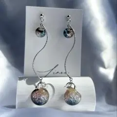 ハンドメイドピアス /アンジュール /キレイめコーデ