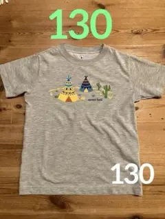mont-bell ティピー 柄Tシャツ 130