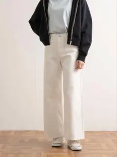 URBAN RESEARCH DOORS LeeワイドストレートパンツXS