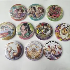 ONE PIECE 缶バッジ 10個セット 在庫処分 一部汚れあり