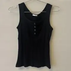 GU タンクトップ　黒