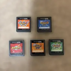 イナズマイレブン5点セット DS ソフト カセット