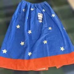 新品　スイムタオル　ラップタオル　星柄　60㎝
