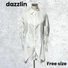 新品タグ付　ダズリン dazzlin シャツイレフレアミニワンピースのサムネイル