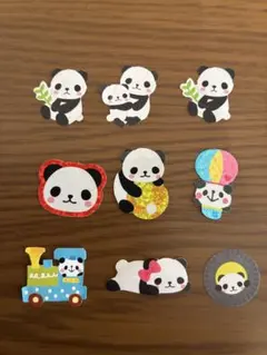 消しゴムはんこ パンダミニセット - メルカリ