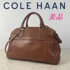 美品☆COLE HAAN コールハーン 2WAY トートバッグ レザー 本革
