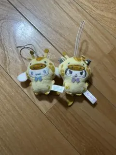 サンリオキャラクターズ どうぶつ着ぐるみマスコット きりん編