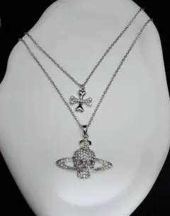 ヴィヴィアン　ドクロ　ネックレス