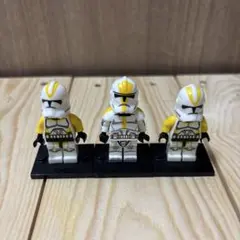 【互換】クローントルーパー　イエロー　スターウォーズ