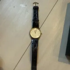 CITIZEN クォーツ 腕時計 ゴールド/ブラック　アンティーク　ヴィンテージ