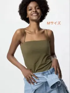 未使用　UNIQLO エアリズムコットンブラチューブトップ