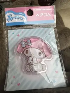 マイメロディ ぷっくりったい　ヘアゴム シール帳　平成レトロ　シール交換