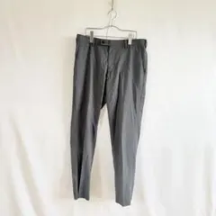 UNIQLO ユニクロ メンズ スラックス パンツ グレー シンプル フォーマル