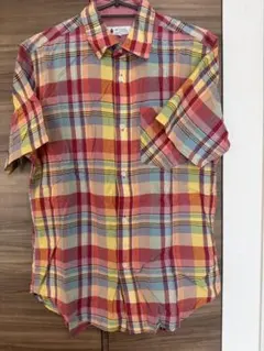 The DUFFER of St.GEORGE カラフルチェック 半袖シャツのサムネイル