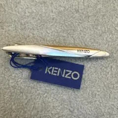 【タグ付未使用】KENZO ケンゾー タイピン シルバー 流線形 デザイナーズ