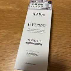 ダルバ　日焼け止めクリーム　化粧下地　トーンアップ（パープル）　50ml