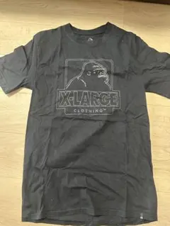 X-LARGE ブラック Tシャツ ロゴプリント