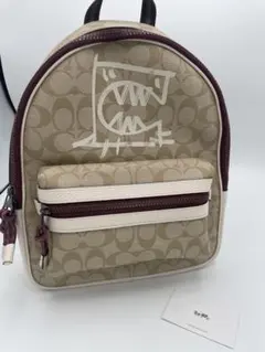 COACH x Keith Haring バックパック ホワイト - メルカリ
