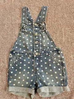 GAP 水玉デニムオーバーオール 3歳用