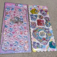 プチドロ まじかるベリーベリー ウォーターシール キラうさツインズ 2点セット