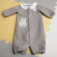 branshes ミッフィー ロンパース 60cm 70cm グレー