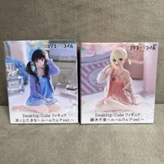 リコリスリコイルDesktop Cute 錦木千束 井ノ上たきな フィギュア2個