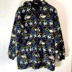vintage MICKEY&CO fleece JACKET ee