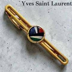 良品✨Yves Saint Laurent ネクタイピン　カラフル　おしゃれ