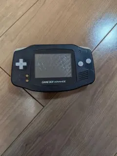 ゲームボーイアドバンス 本体 ブラック　かなりジャンク　電池カバー欠品動作不良品