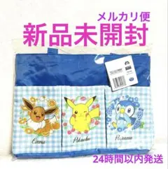新品未開封！ポケットモンスター プラチナムザッカポケット付収納バッグ