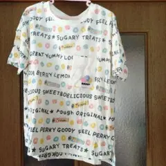 ROUGH 半袖Tシャツ 総柄 ポケット付きのサムネイル