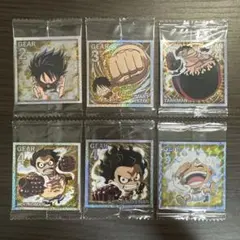 ワンピース　ウエハース　ルフィ　シール　ニカ