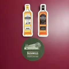 bushMills　オリジナルステッカーセット 非売品