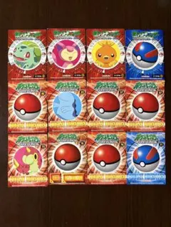 丸美屋　ポケットモンスター　ポケモンゲットシール　12枚 レア