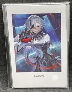 原神　特典チェキ　カードセット　アルレッキーノ　リネ　リネット　フレミネ　②