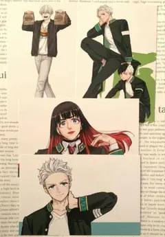 WIND BREAKER ポストカード 桜遥 梅宮一 椿野佑 ウィンブレ ポスカ