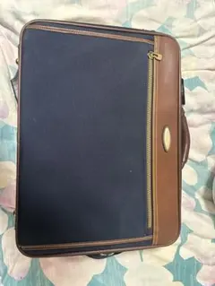 Samsonite ビジネスバッグ ネイビー/ブラウン