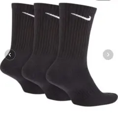 《NIKEアパレル》クルー ソックス3足組