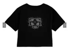 GRLラインストーンロゴTシャツ[pm782]