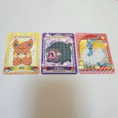 パモ グルトン 丸美屋 ポケットモンスター キラキラ シール
