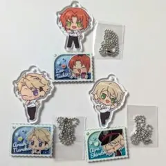 あんスタ　日記シリーズ　アクリルキーホルダー　中国限定　レオ　嵐　藍良　3点