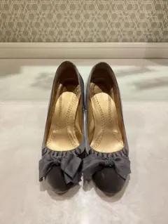 レベッカテイラー ベロア パンプス ベルベット 22 ジル