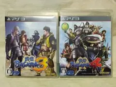 【PS3】34-1 戦国BASARA3 4 バサラ　basara セット　まとめ