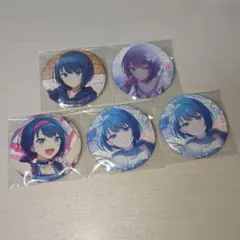 プロセカ 桐谷遥 グリッター缶バッジ スクエア缶バッジ