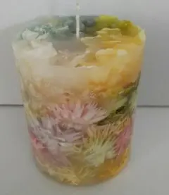 ボタニカルフラワーアロマキャンドル