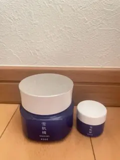 「お値下げしました！」雪肌精 SEKKISEI フェイスクリーム 大小セットのサムネイル