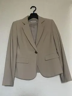 ベージュ スーツ ジャケット パンツ セット 13AR