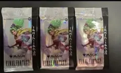 MTG ファイナルファンタジー 日本限定プロモ 4パック 新品未開封